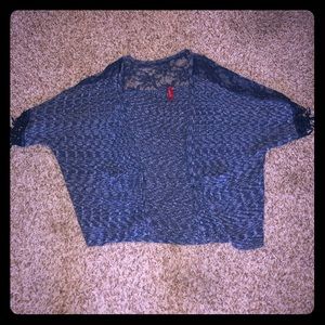 Red camel size large sweater
